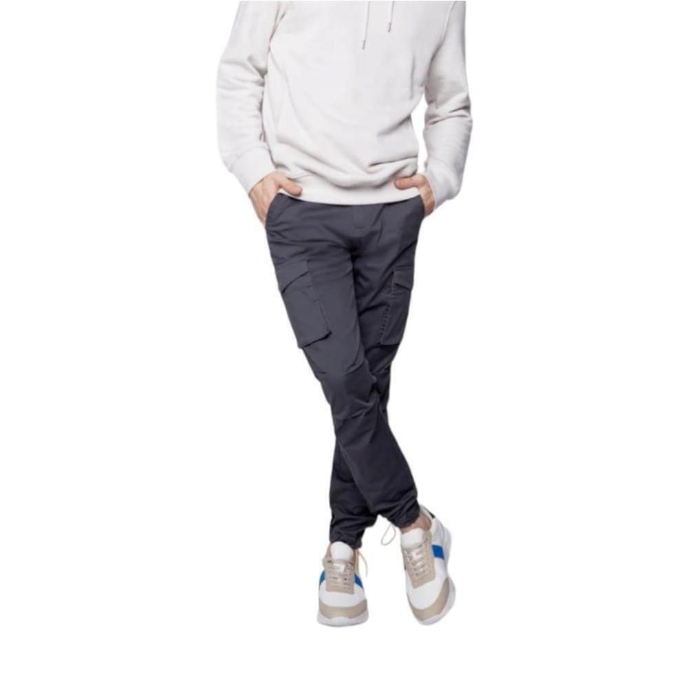 SLACKER by Jeanieology Grey Casual Pants size men's medium ( no cargo pockets)